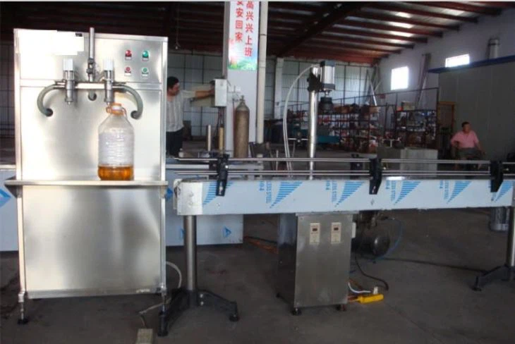 edible oil filling machine with capper 