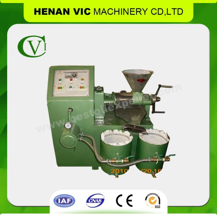Máquina de aceite de cocina de uso en el hogar 6YL-68B
