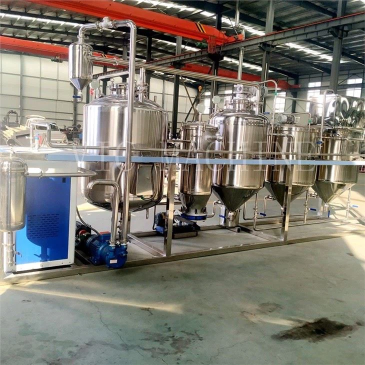 1000kg/day Stainless Steel Edible Oil Refienry Machine